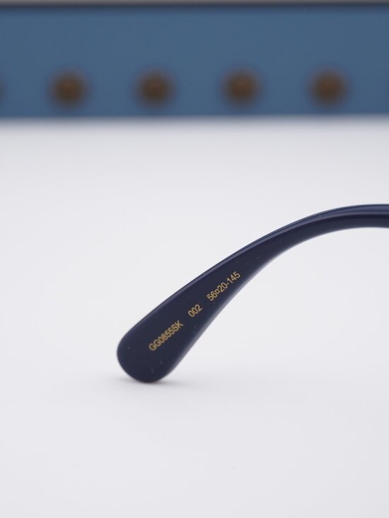 Gucci GG0855SK 002 Square Sunglasses - Black\\Grey main image 9